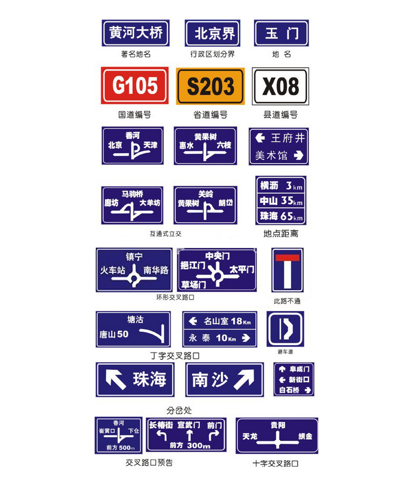 標志牌桿